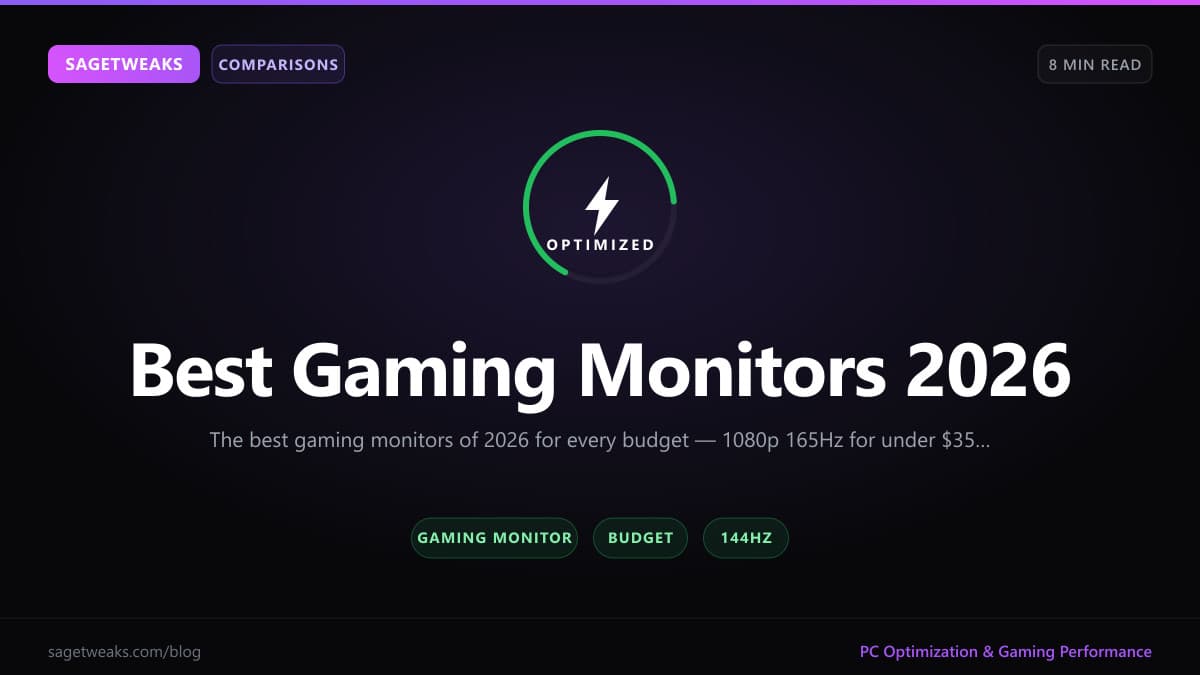 Cover image for Best Gaming Monitors 2026 by Budget