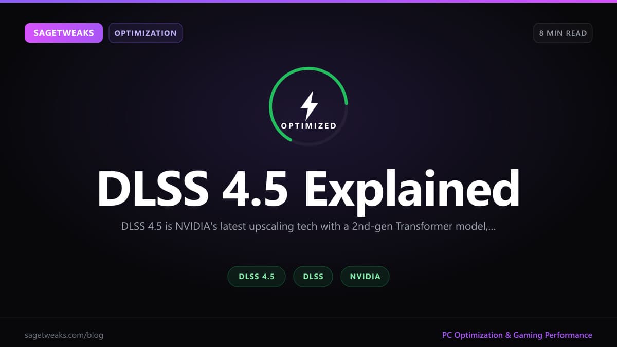 NVIDIA graphics upscaling and rendering illustration